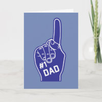 Number One Dad Sporty Father's Day