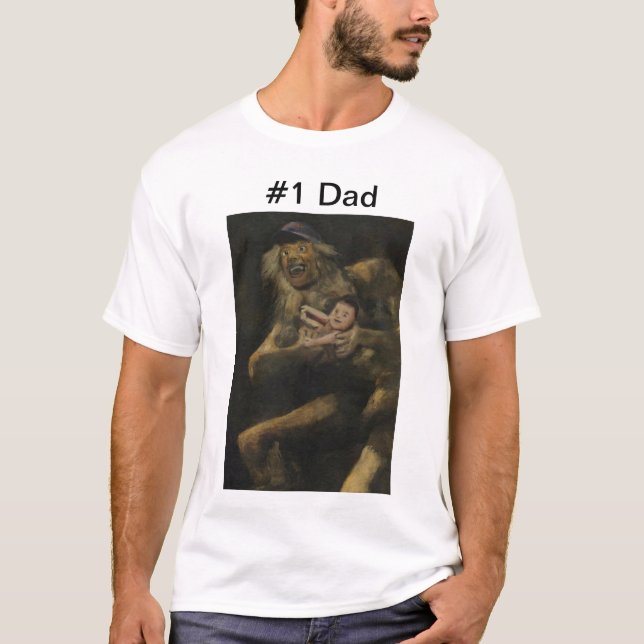 Number One Dad T-Shirt (Front)