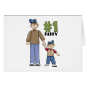 Number One Daddy Blond Boy (Front Horizontal)