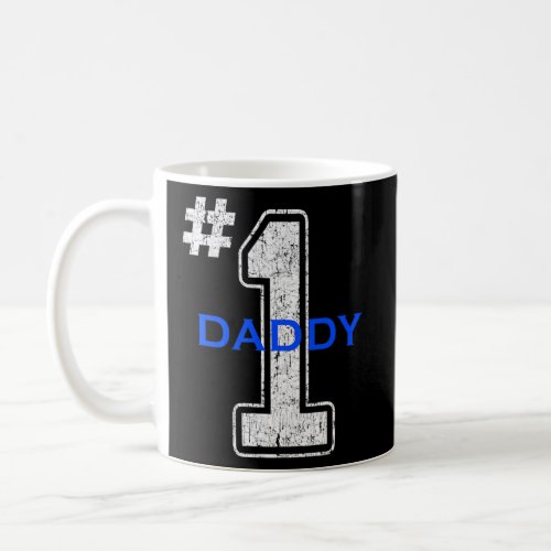 Number One Daddy For Dads With New Born Baby Boy O Coffee Mug