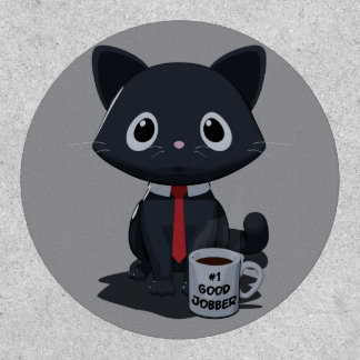Number One Good Jobber Cat Patch