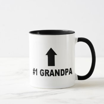 Number One Grandpa Mug by HolidayZazzle at Zazzle