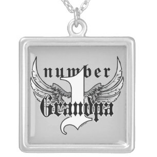 Number One Grandpa Necklace