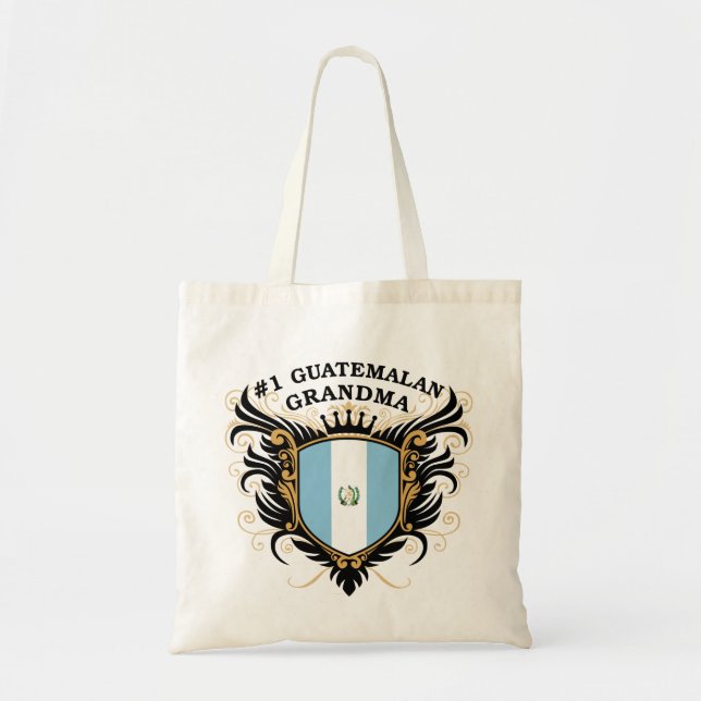 Number One Guatemalan Grandma Tote Bag (Front)