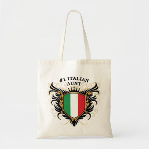 Number One Italian Aunt Tote Bag