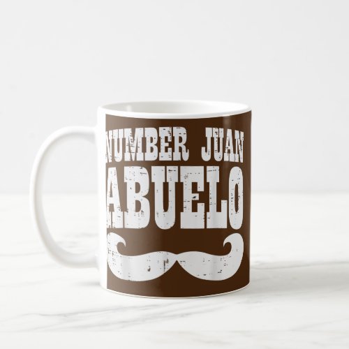 Number One Juan Abuelo Spanish Fathers Day Coffee Mug