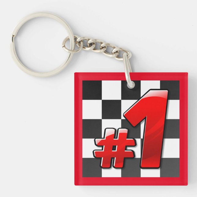 NUMBER ONE KEYCHAIN (Front)