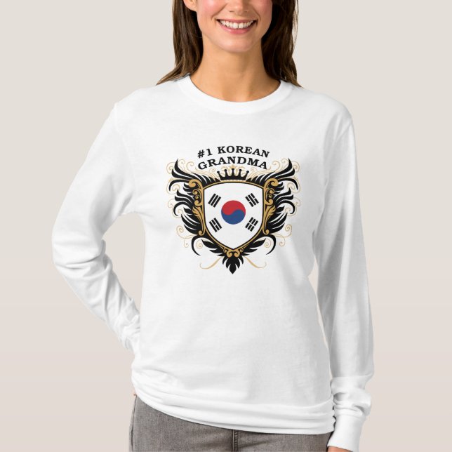 Number One Korean Grandma T-Shirt (Front)