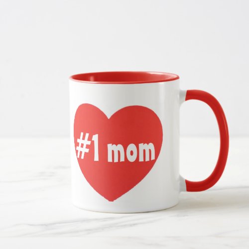 number one mom  mug
