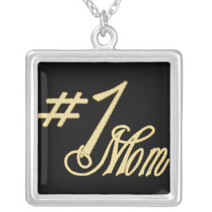 Number One Mom Necklace