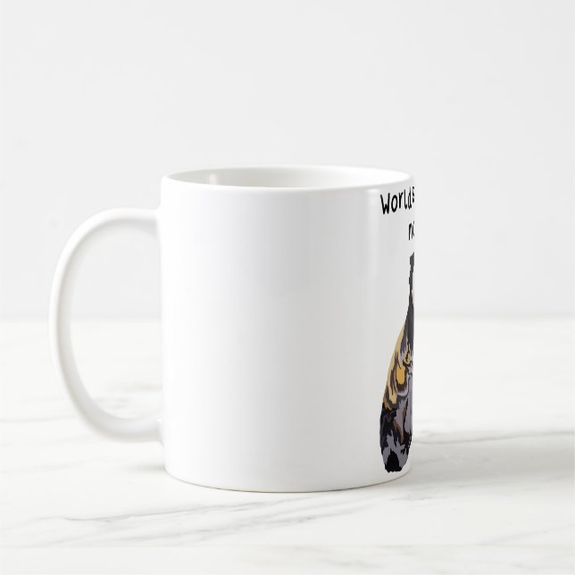Number One Mom-oset Marmoset Mothers Day Coffee Mug (Left)