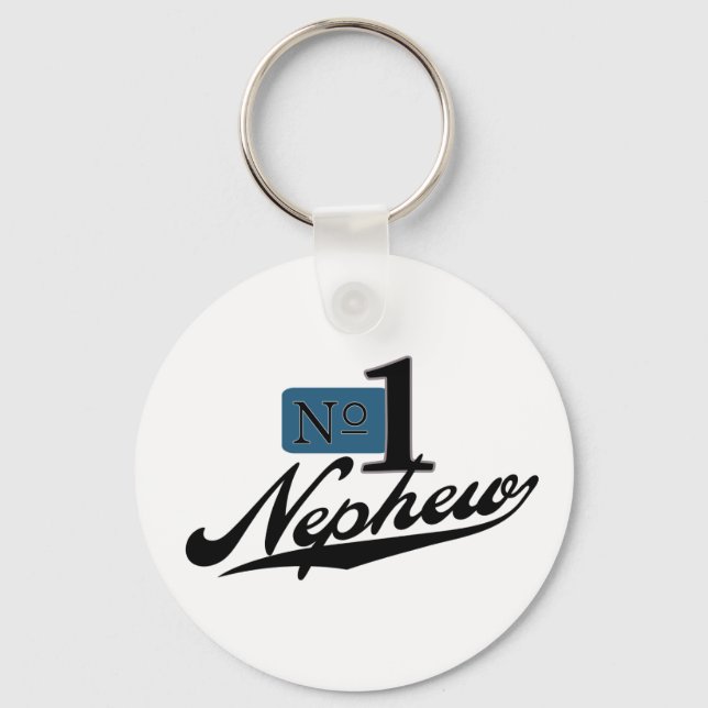 Number One Nephew Keychain (Front)