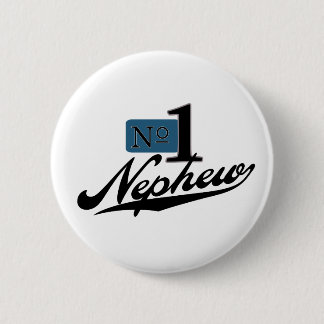 Number One Nephew Pinback Button