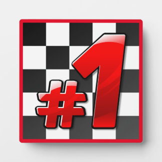 NUMBER ONE PLAQUE