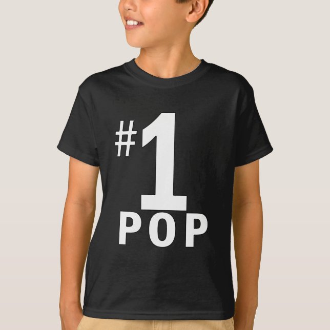 Number One Pop Products T-Shirt (Front)