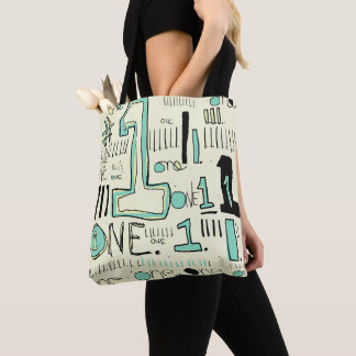 Number One Shopping Tote Bag