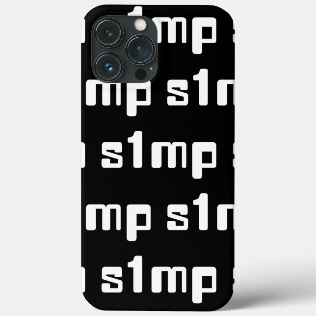 Number One Simp Case-Mate iPhone Case (Back)
