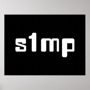 Number One Simp Poster