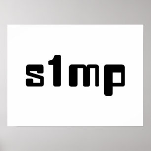 Number One Simp Poster