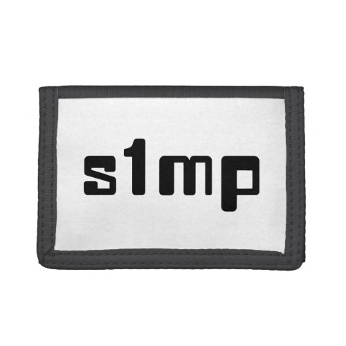 Number One Simp Trifold Wallet