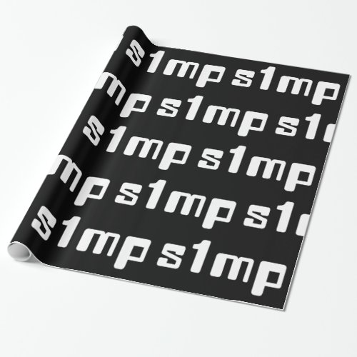 Number One Simp Wrapping Paper