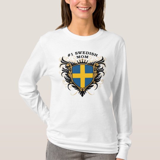 Number One Swedish Mom T-Shirt