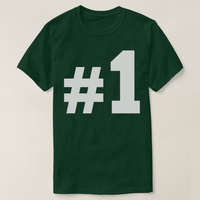 Number One T-Shirt (Design Front)