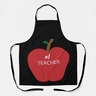 Number One Teacher Apron