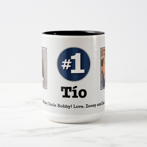 Number One Tio 2 Custom Photo Mug