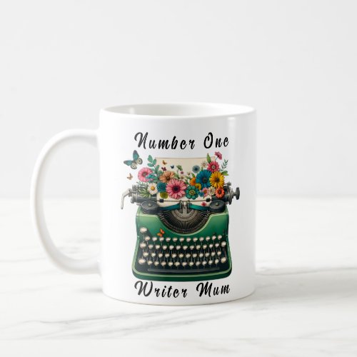 Number One Writer Mum Coffee Mug