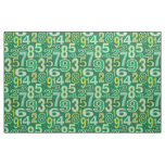 Number Pattern Fabric