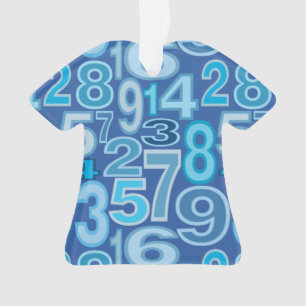 Number Pattern Ornament