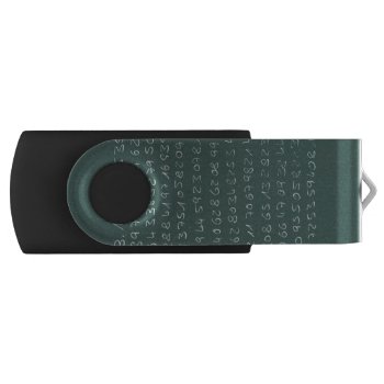 Number Pi Usb Flash Drive by UDDesign at Zazzle