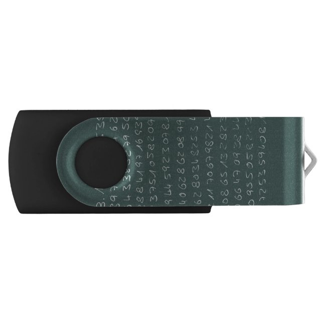 Number PI USB Flash Drive (Front)