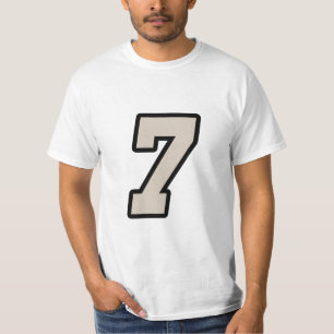 Number Seven 7 T-Shirt