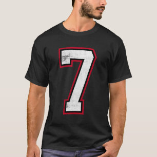 Number Seven 7 T-Shirt