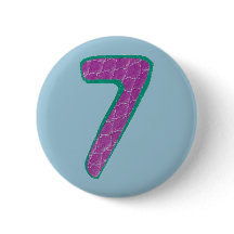 Number Seven Button