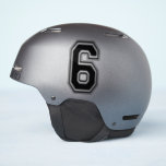 Number Six 6 Sport Font Sticker Number Six 6 Sport Font Sticker