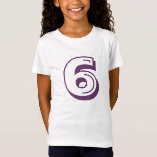 number tee age 6
