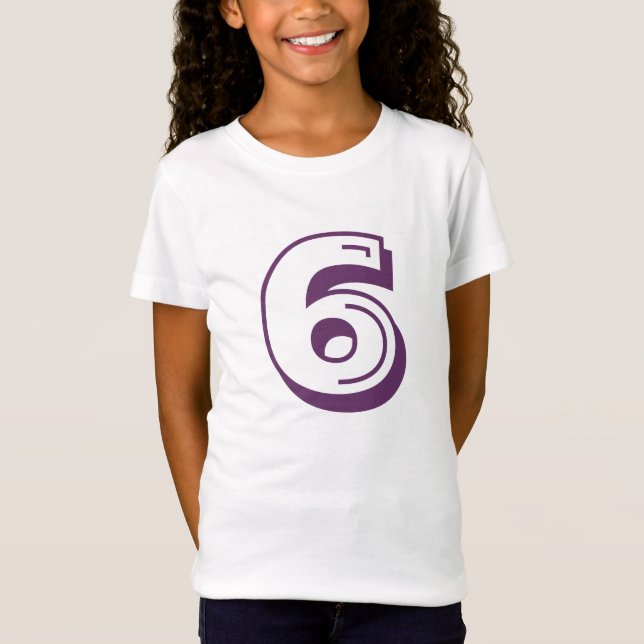 number tee age 6 (Front)