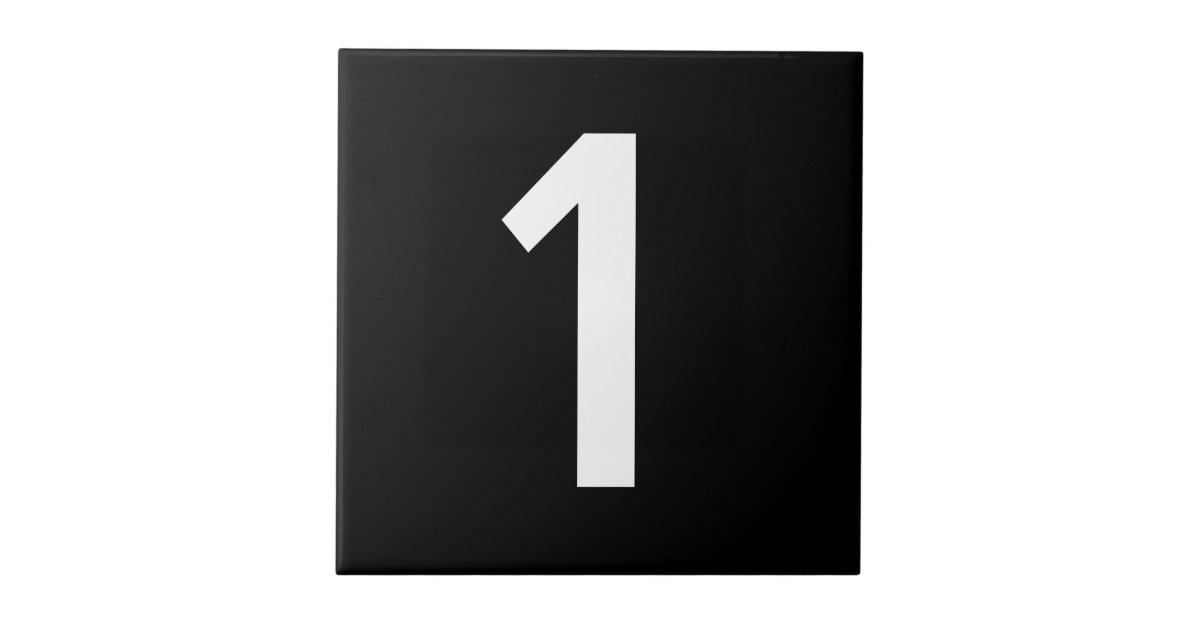 Number Tiles Zazzle