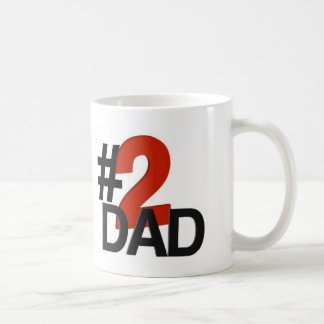 Number Two Dad Coffee Mug