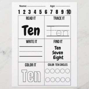 Number worksheets,Number Tracing Worksheet Letterhead