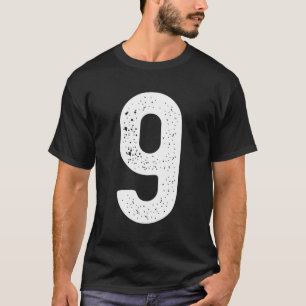 Numbered Practice Jerseys Number 9 T-Shirt