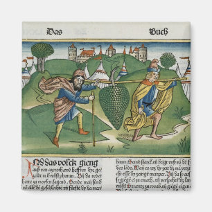 Numbers 13 23 The Grapes of Eschol, from the 'Nure Magnet