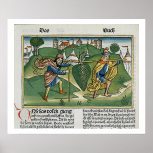Numbers 13 23 The Grapes of Eschol, from the 'Nure Poster