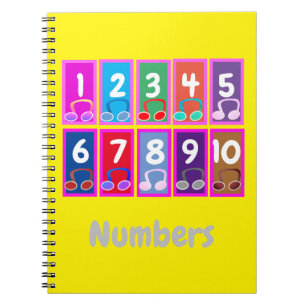 Numbers 1 to 10 Early Mathematics Notebook