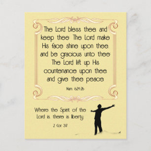 Numbers 6:24-26 flyer