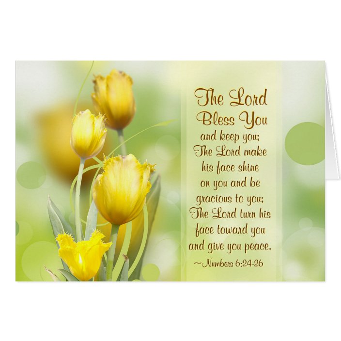 Numbers 6 24 26 The Lord Bless You And Keep You Zazzle Com