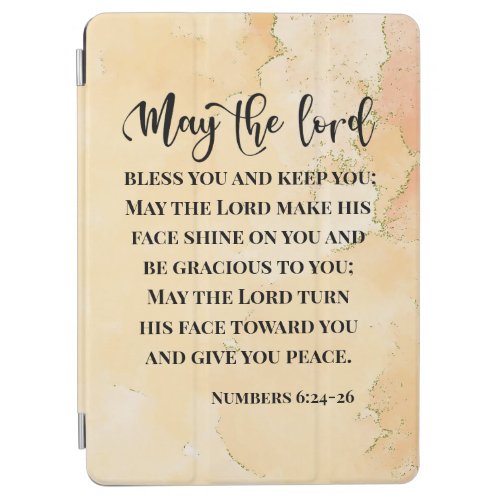 Numbers 624_26 The Lord Bless You and Keep You  iPad Air Cover